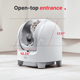 open-top door for cats  access easily,provides 360 view matches with cat behavior